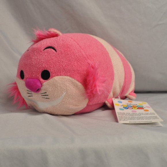 plush disney 12" cheshire cat alice tsum tsum NWT stuffed animal (494w) - Picture 1 of 10